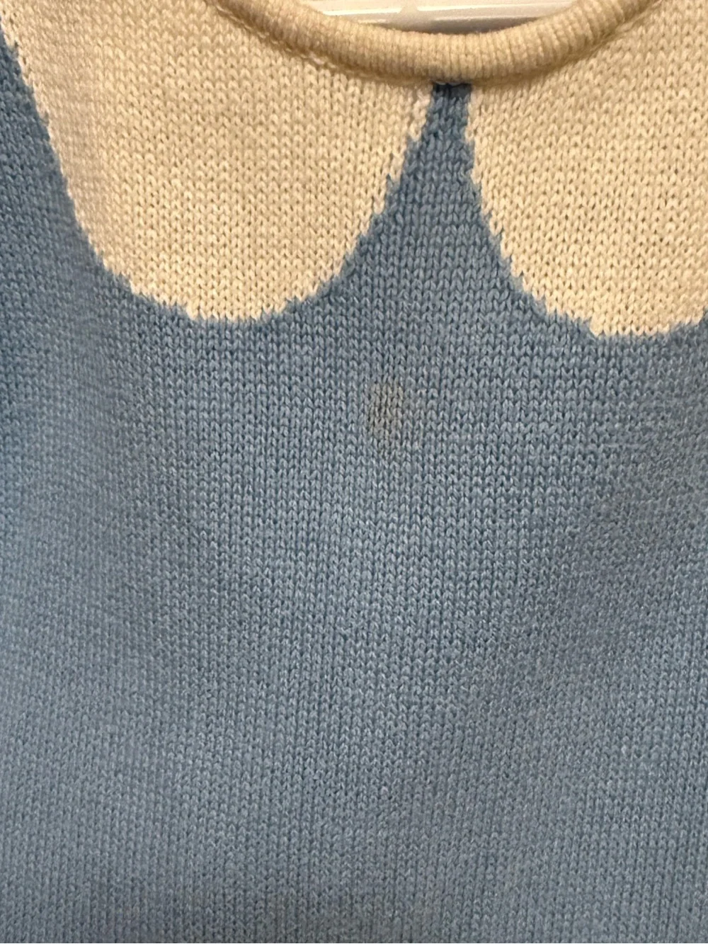 Baby GAP x Disney Blue & Cream Striped Knit Sweater dress Snow White